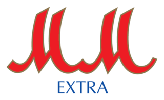 Das Logo zeigt die Buchstaben 'MM' in kräftigem Rot, mit geschwungenen Linien und dem Wort 'EXTRA' in Blau darunter.